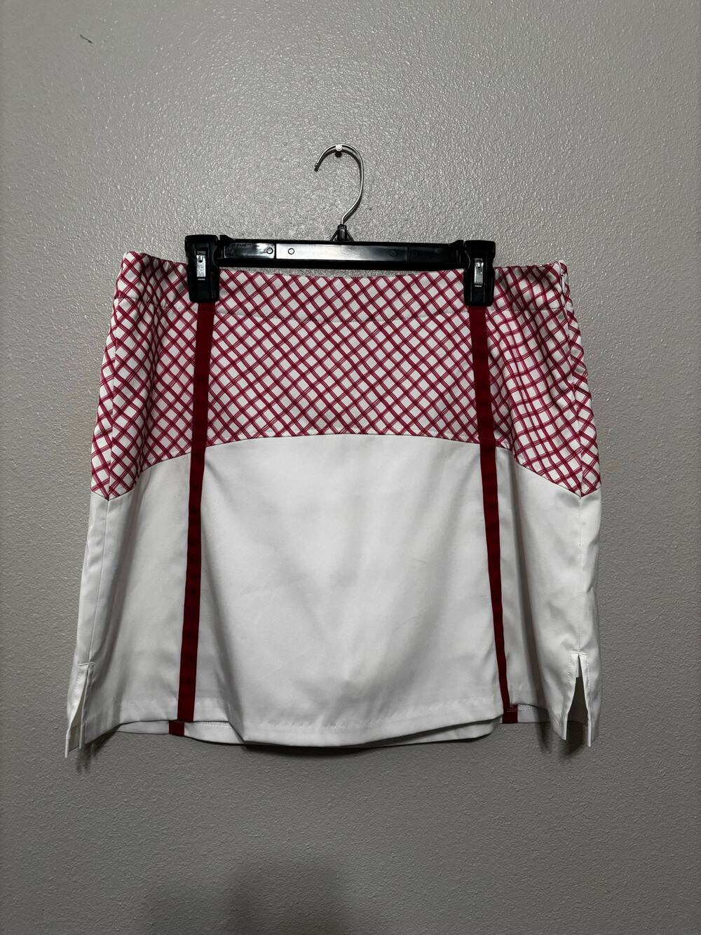 LADY HAGEN Pink and White Golf Skort Size 12